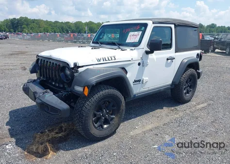 2021 Jeep Wrangler Willys 4X4 from USA, damaged, VIN 1C4HJXAG2MW626186